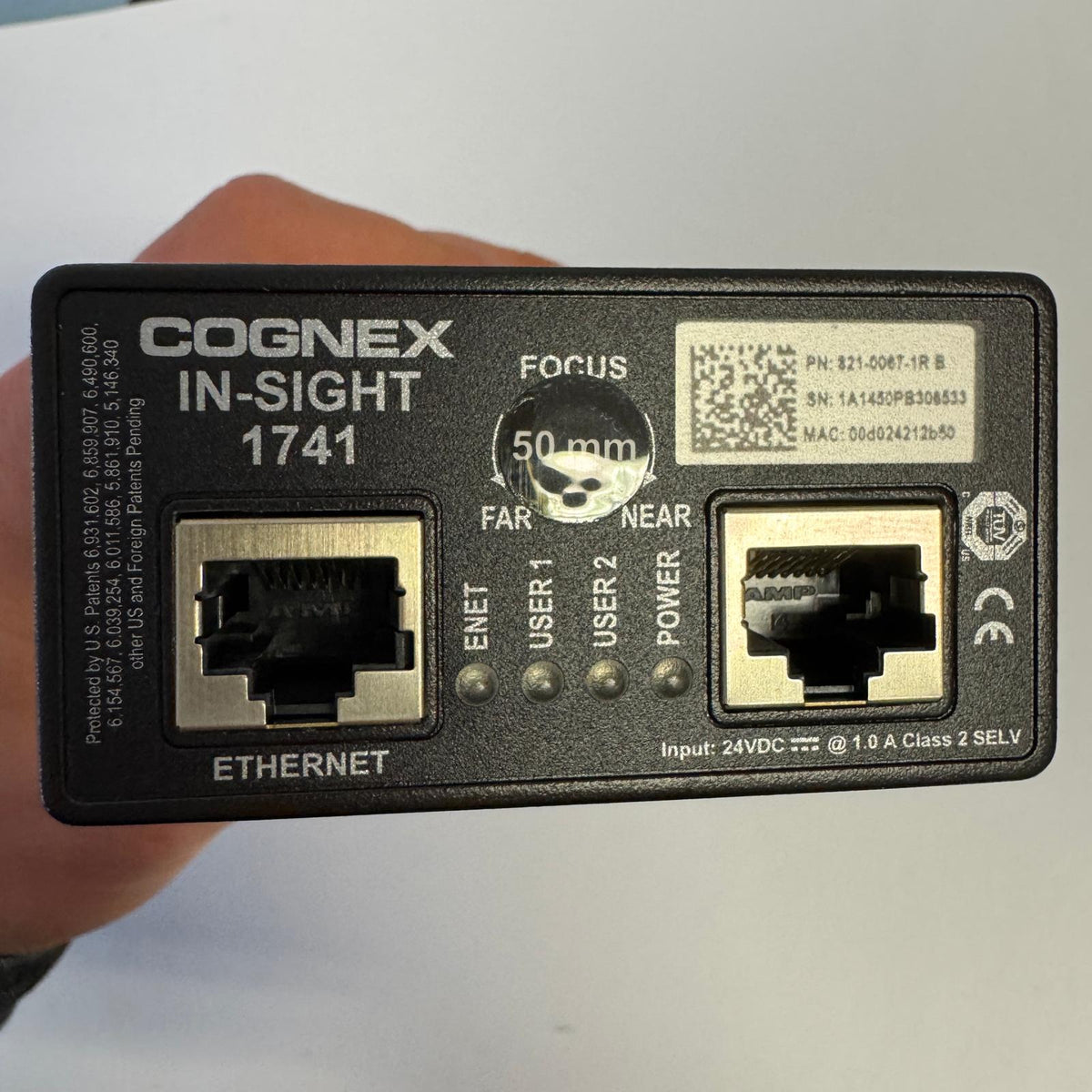 COGNEX INSIGHT 1741 821-0067-1R B