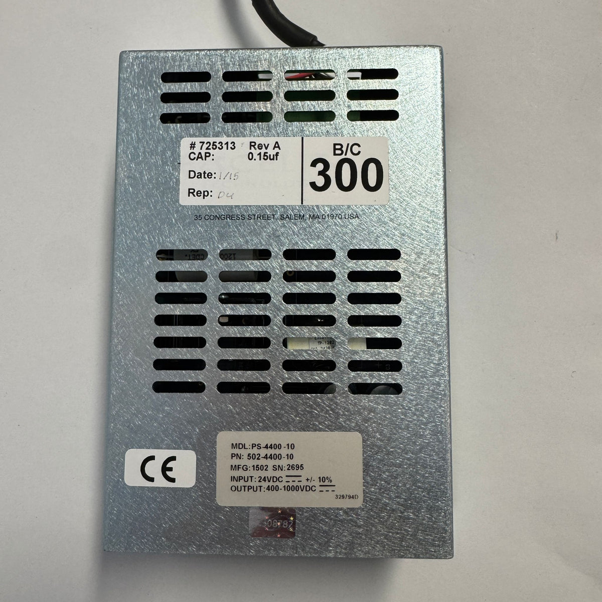 Excelitas Power Supply Xenon Flashlamp 720781 Rev B
