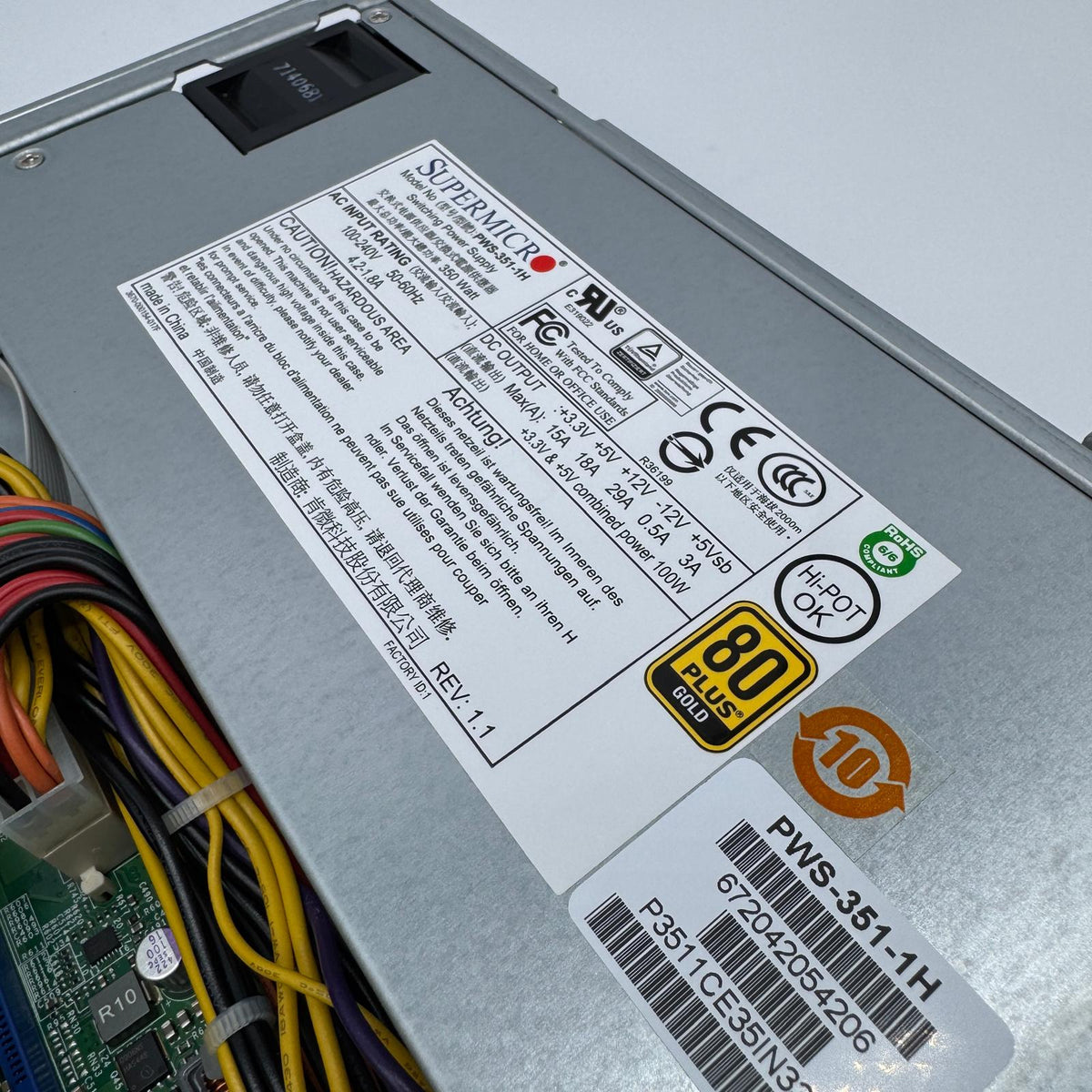 Rudolph Technologies SWS Computer